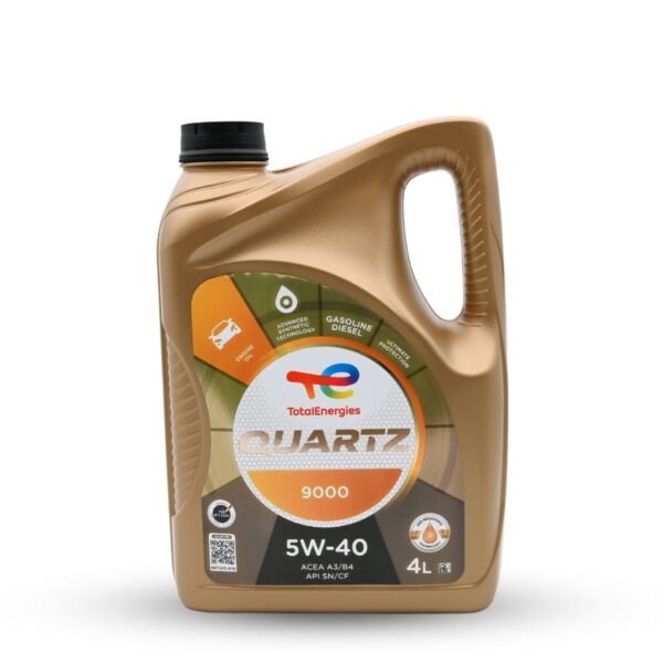 TOTAL Quartz 9000 5W40 4 lit. Motorno Ulje