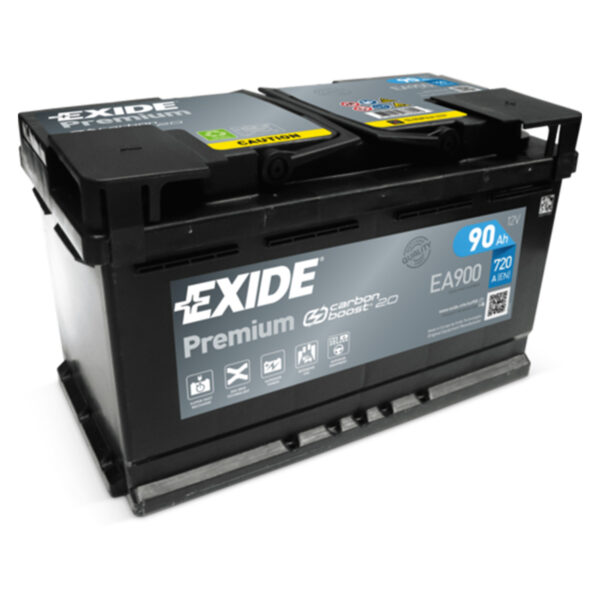 EXIDE Premium Akumulator 12V 90Ah 720A (EA900) desno+