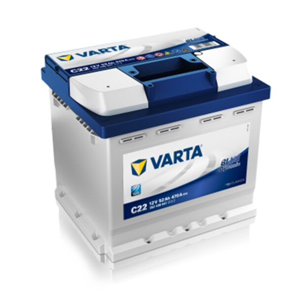 VARTA Blue Dynamic C22 Akumulator 12V 52Ah Desno+