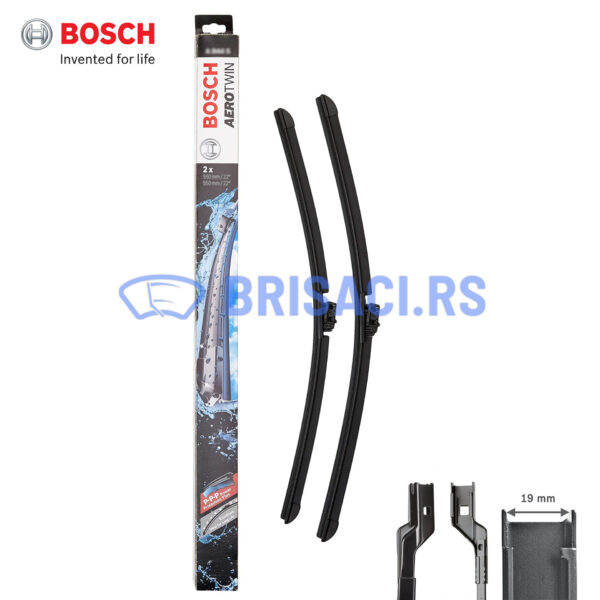 Bosch Aerotwin (3 397 014 398) - Set Prednjih Brisača (2kom), Dimenzije: 600mm & 450mm